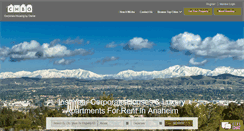 Desktop Screenshot of anaheim.corporatehousingbyowner.com